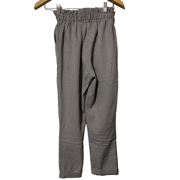 Sienna Sky Pants Black & White Check Pockets XS Checkered Lightweight - Picture 7 of 7